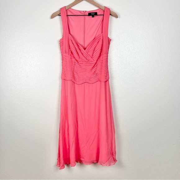 NWT Tadashi Shoji Light Coral Dress - Picture 1 of 12